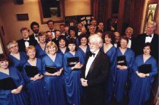 The Singers in St Paul’s Hall foyer [Photographer unknown]