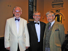 Philip Honnor, John Bailey and Arthur Butterworth [Photo: Richard Hallas]